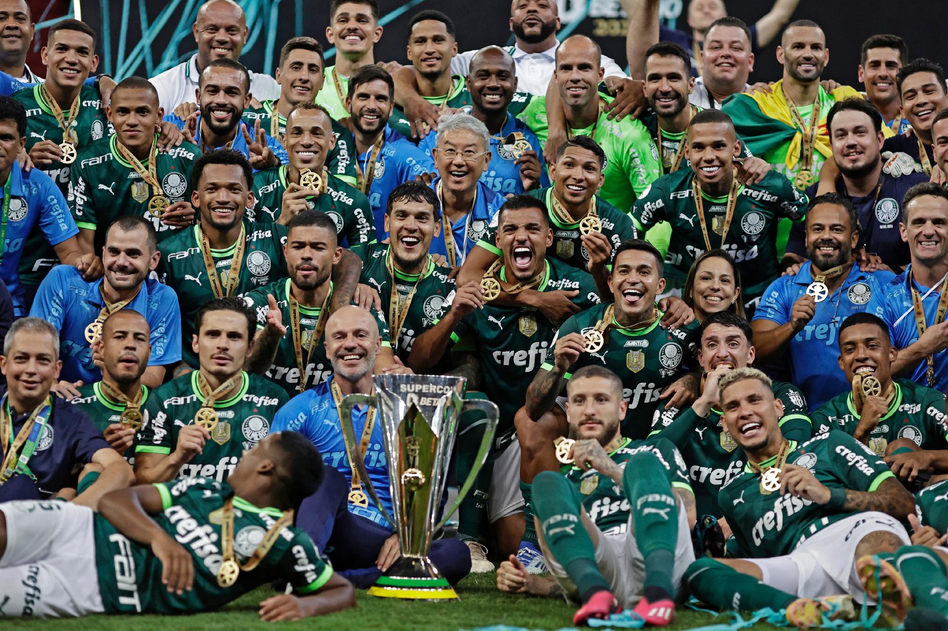 Palmeiras é eleito pelos jogadores, melhor time do Brasil