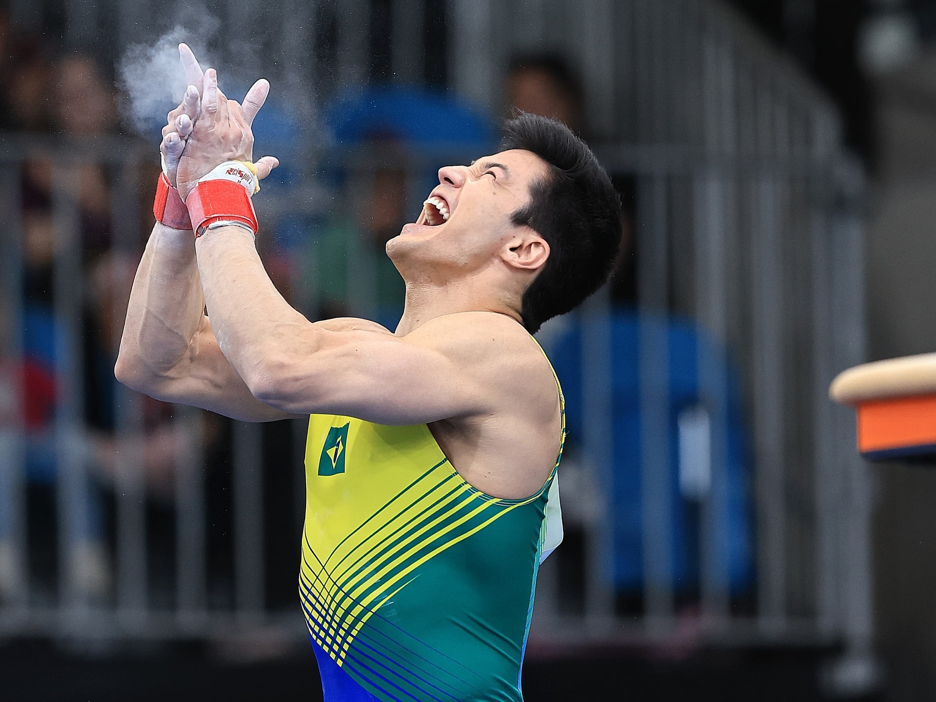 Arthur Nory é prata no salto masculino na ginástica artística do  Pan-Americano