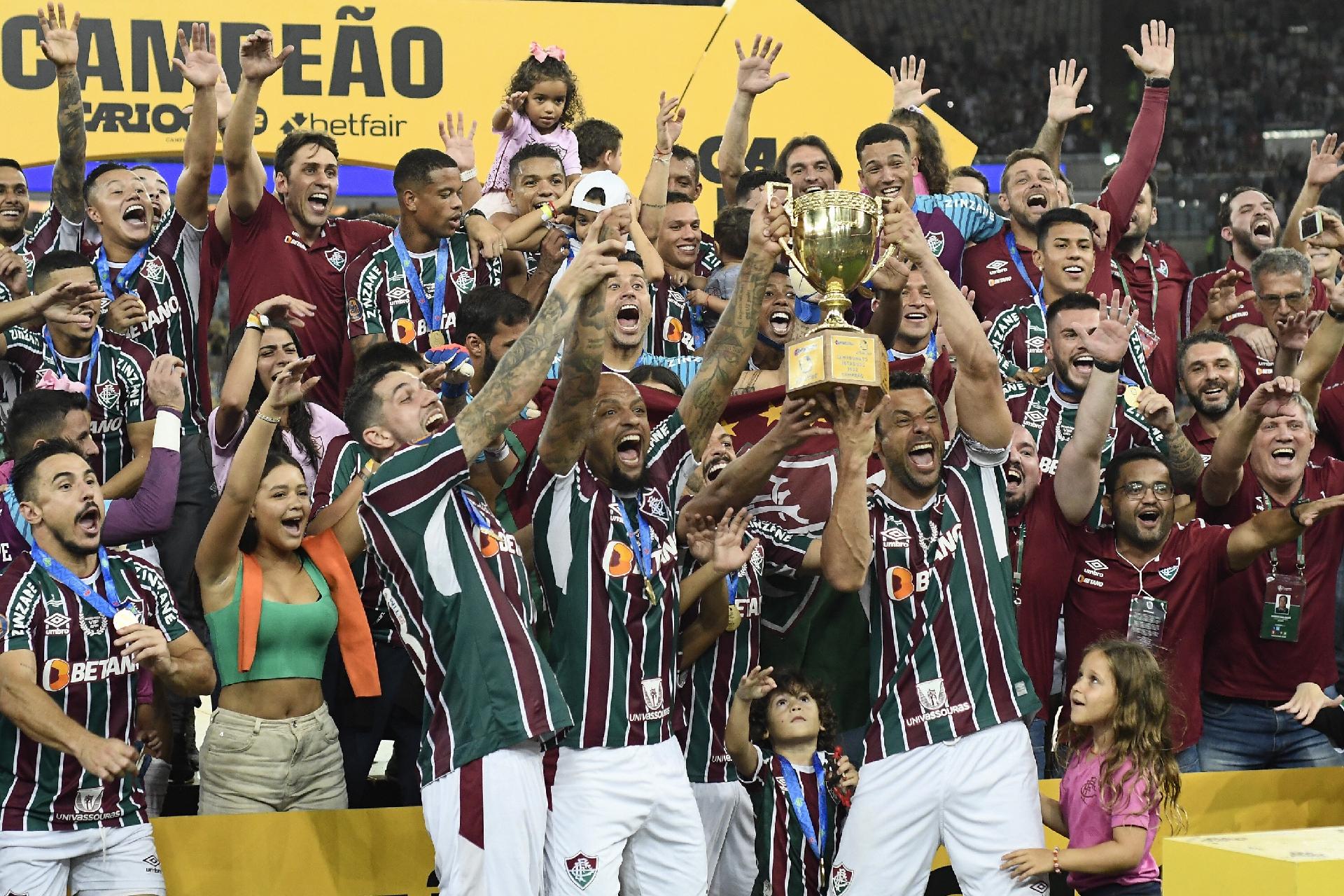 VÍDEO: 'Agora é buscar mais títulos na temporada', confia André após  bicampeonato carioca do Fluminense