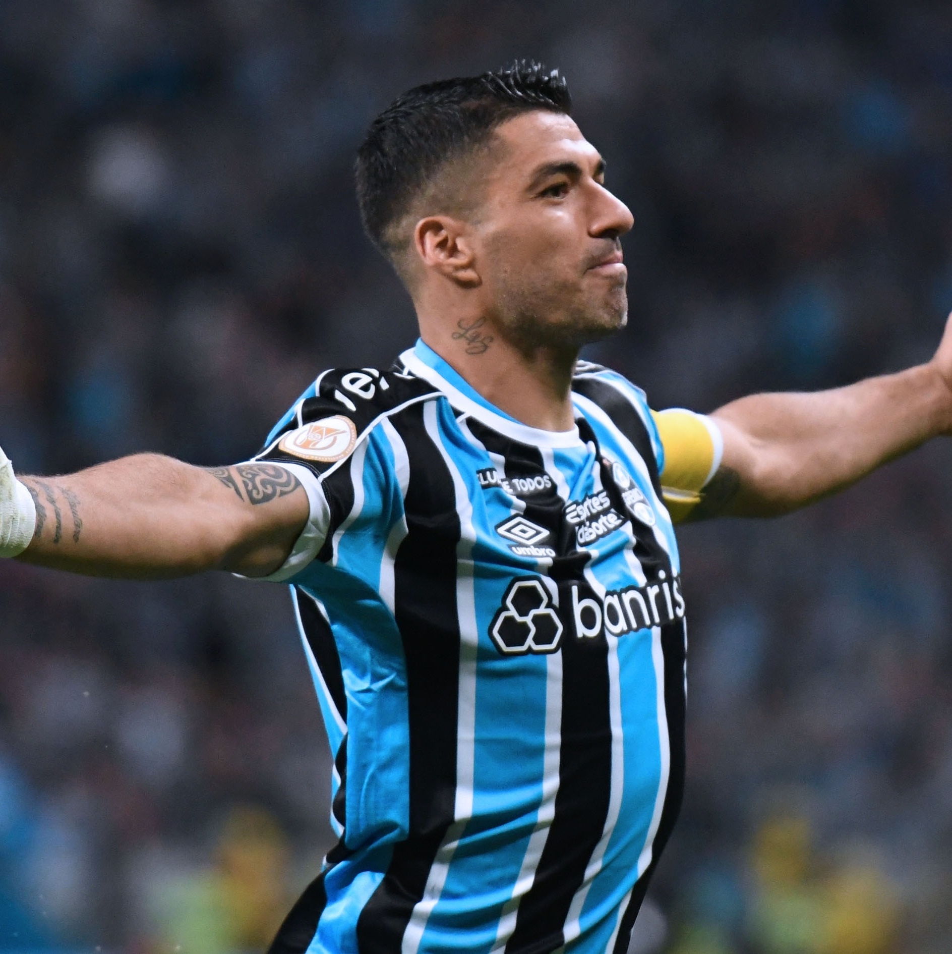 Suárez pode fazer seu último jogo na Arena do Grêmio