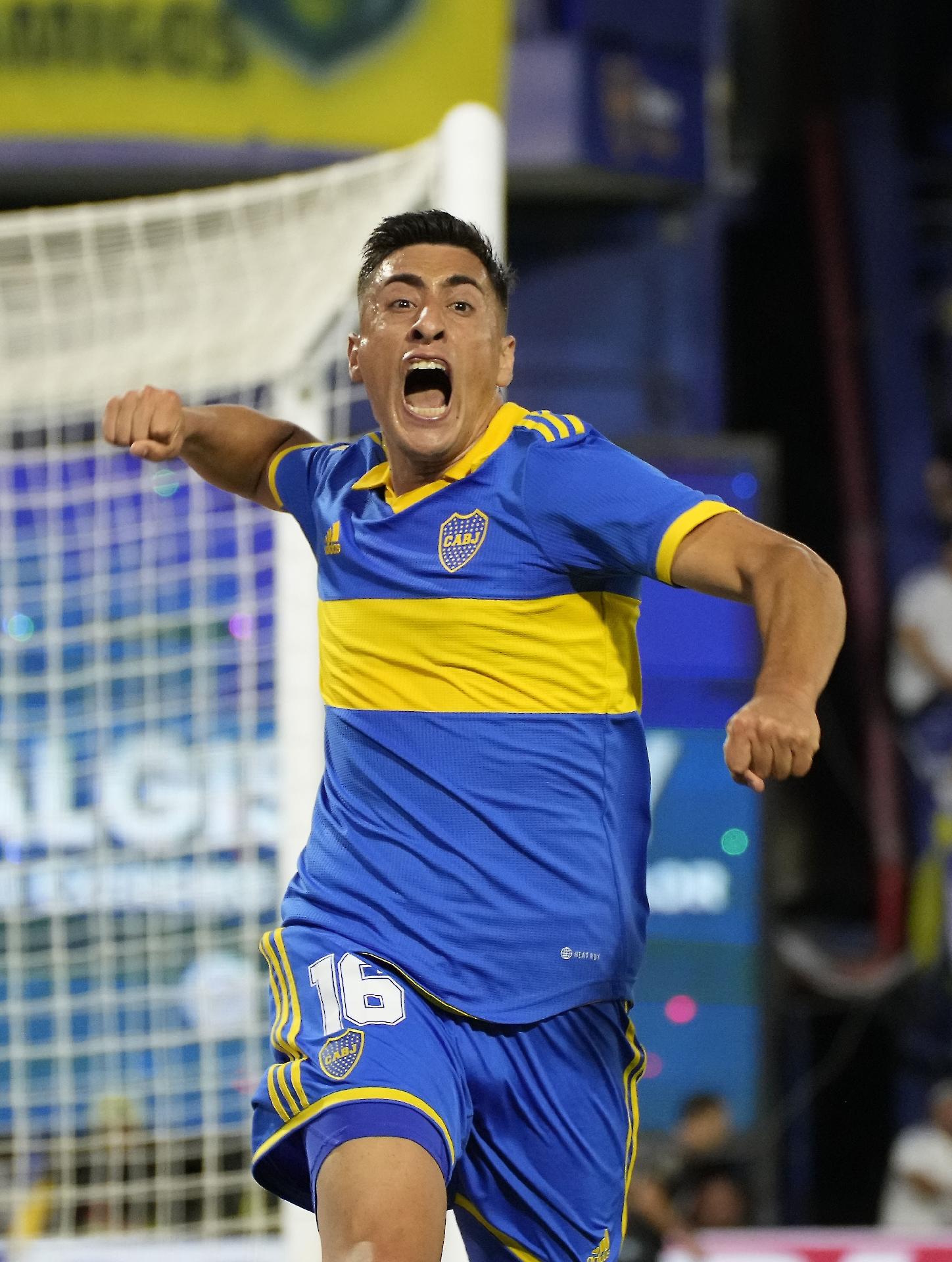 Merentiel, ex-Palmeiras, enlouquece com primeiro gol pelo Boca; veja