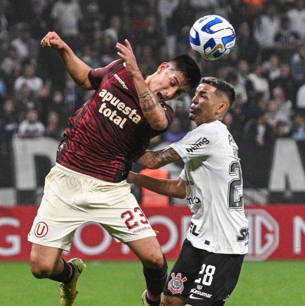 CapCut_Corinthians vence Universitario - Sul-Americana