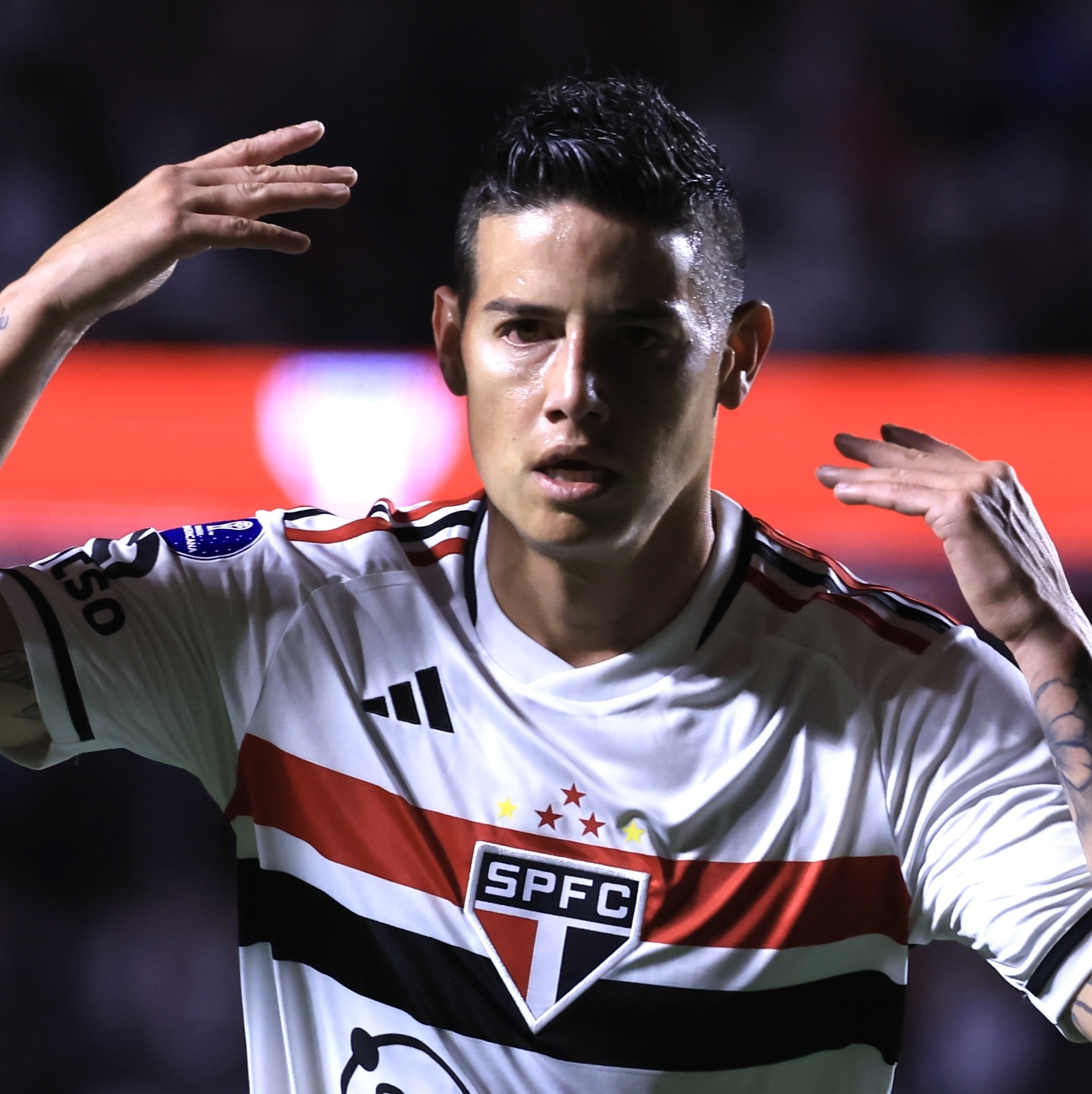 James Rodríguez será titular no São Paulo contra o Grêmio; veja as  escalações