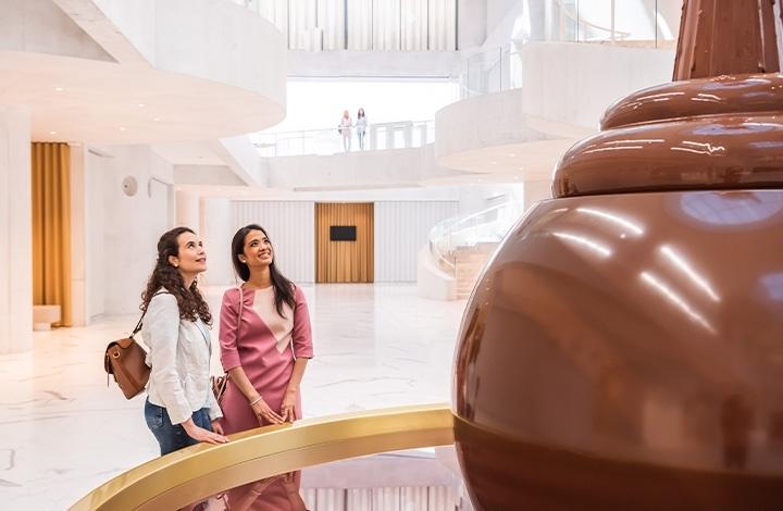 Maior museu do chocolate do mundo é inaugurado Suíça fonte de 9