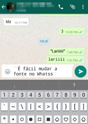 WhatsApp ganha nova fonte saiba como usar Notícias Tecnologia