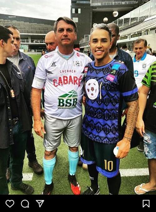 Acusado de lavar dinheiro de André do Rap, do PCC, tira foto com Bolsonaro - 04/01/2021 - UOL NotÃcias