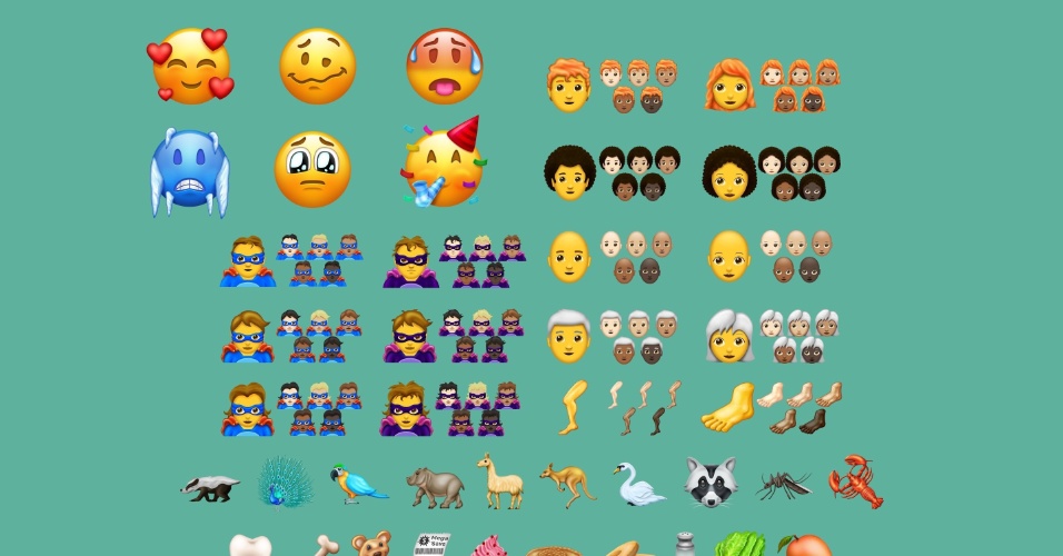 Novos emojis: finalmente sacaram que existe gente de cabelo crespo