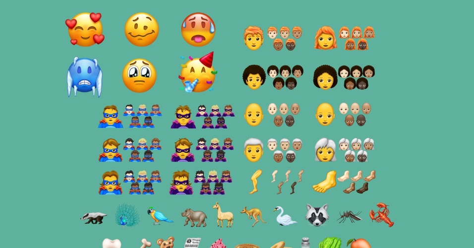 Artistas criam afromojis, emojis com cabelo crespo para homens e