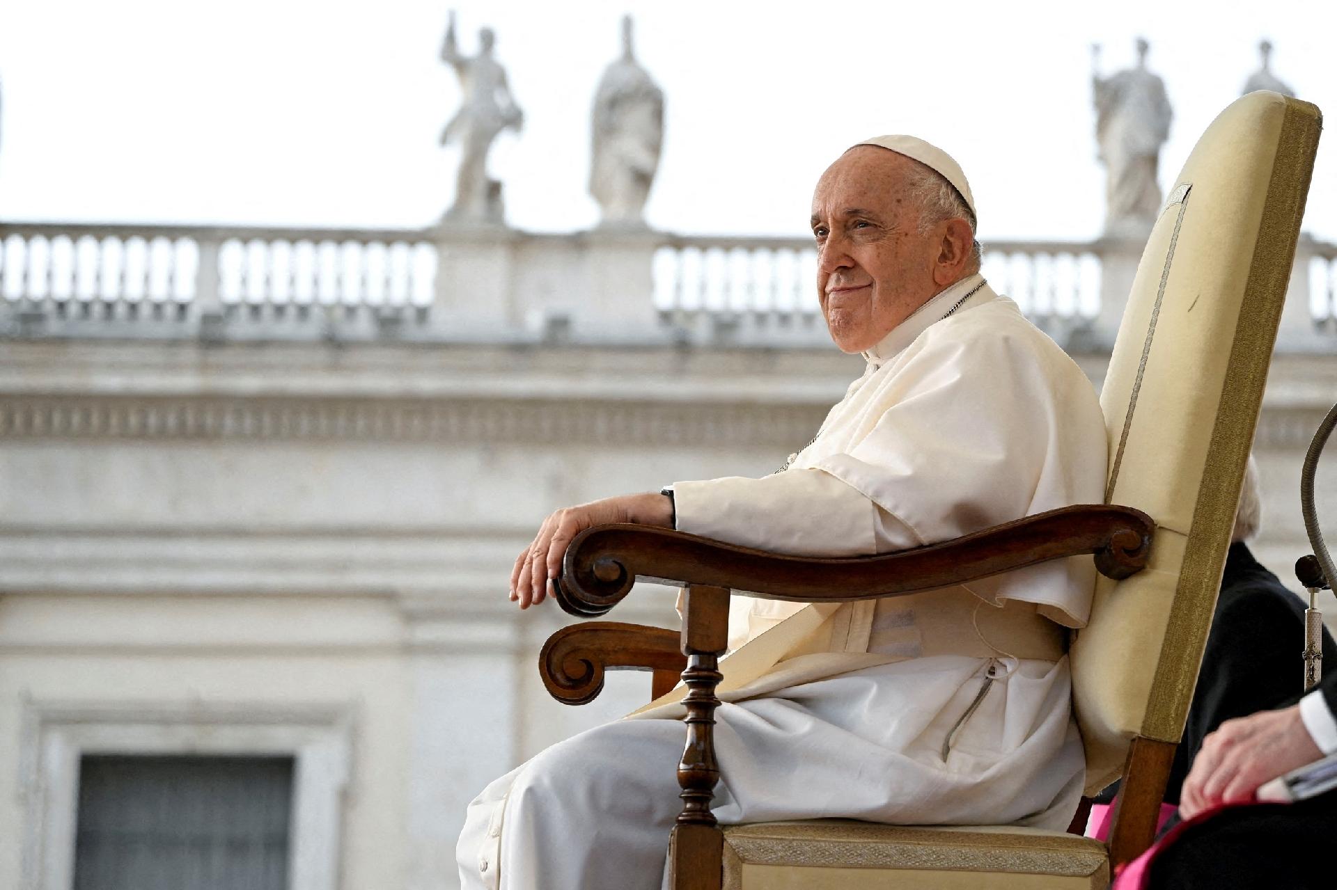 Vivemos guerras mais implacáveis contra pessoas indefesas, alerta Papa