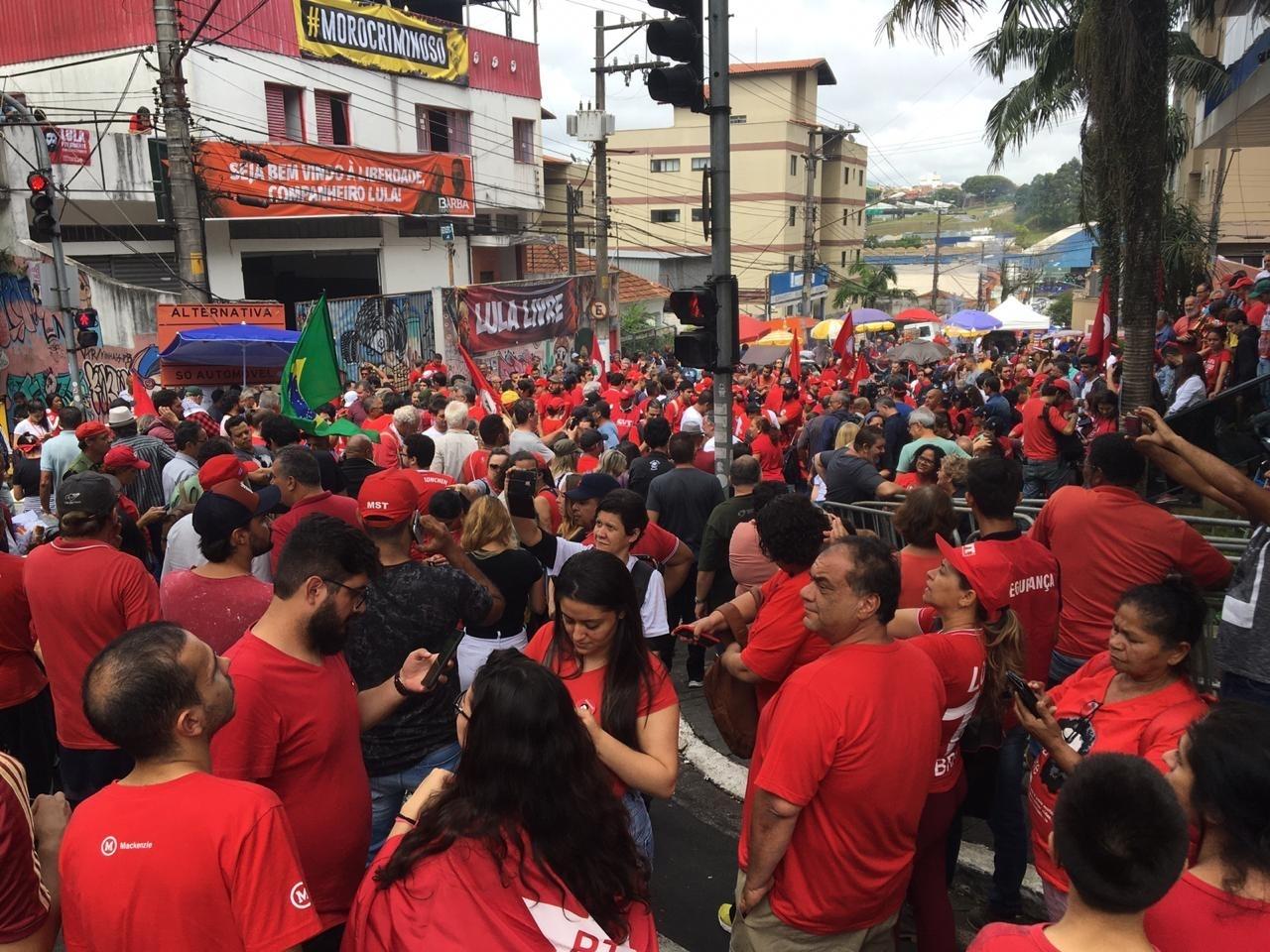 Fotos Apoiadores De Lula Se Re Nem Em S O Bernardo Do Campo Sp