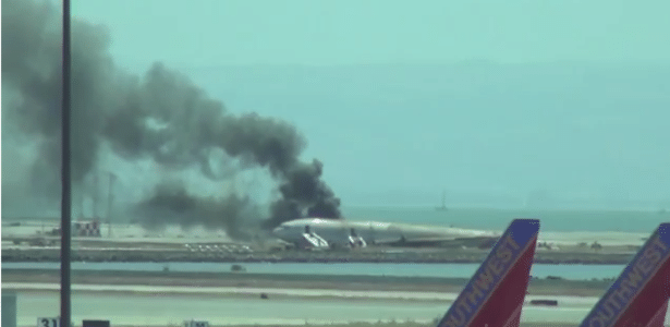 Boeing Sofre Acidente Ao Pousar No Aeroporto De San Francisco Fotos