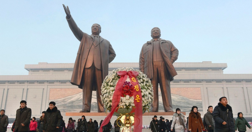 Atos em homenagem ao aniversário da morte de Kim Jong-il começam em  Pyongyang - Notícias - UOL Notícias