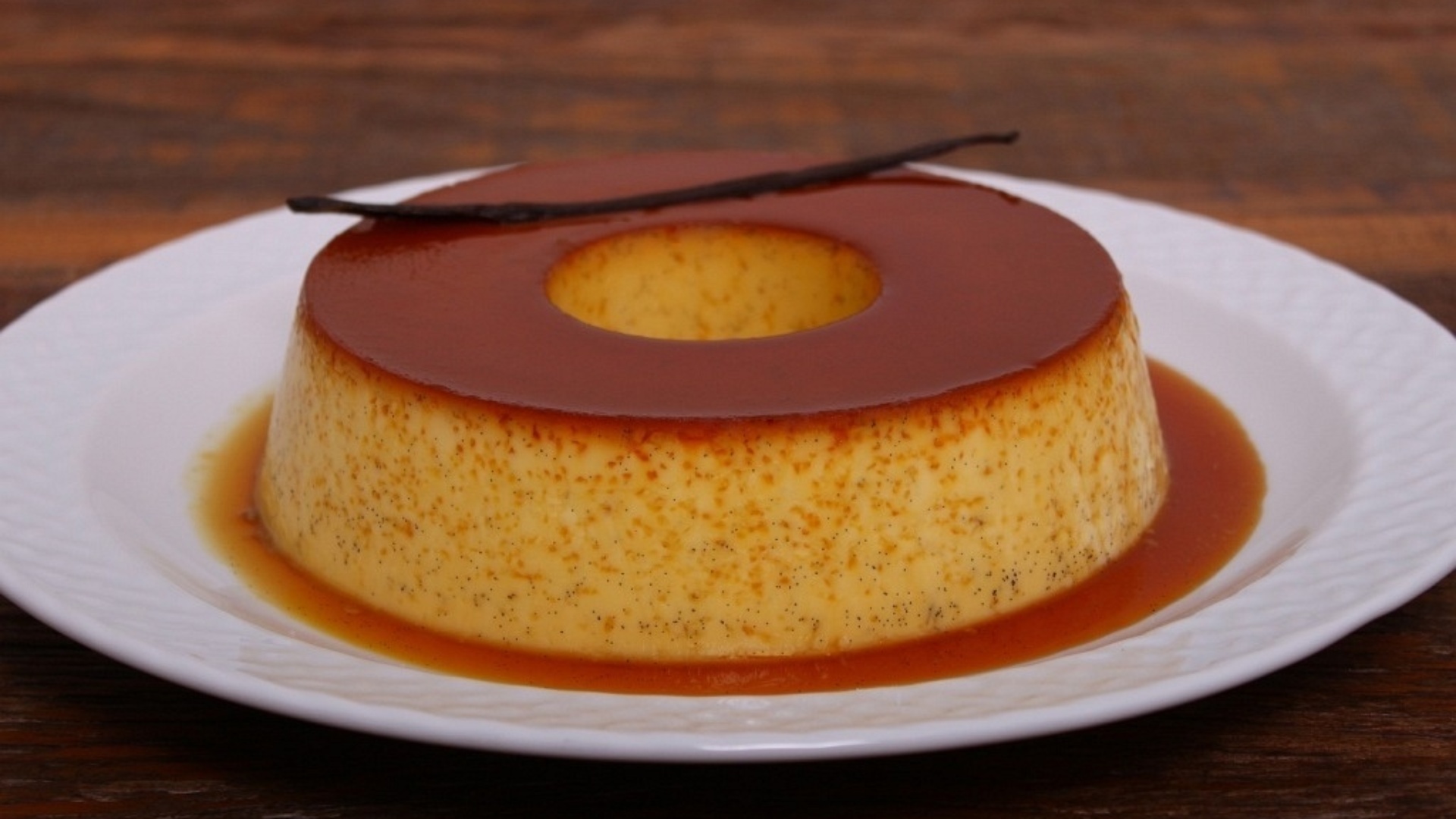 Loja vende pudim de café, pistache