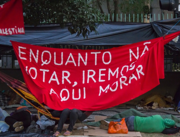 Mtst Acampa Em Frente C Mara De Sp Por Aprova O Do Plano Diretor