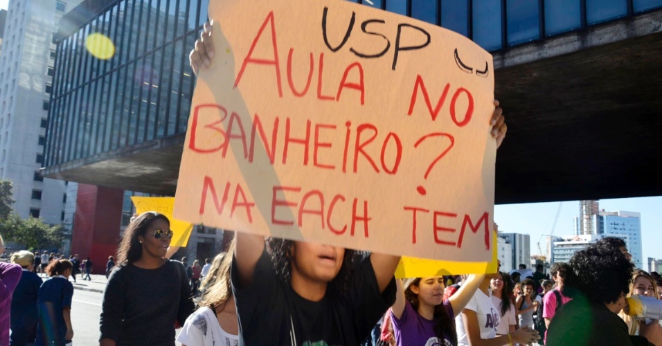 Professores E Alunos Da Usp Leste Protestam Por Causa De Terreno