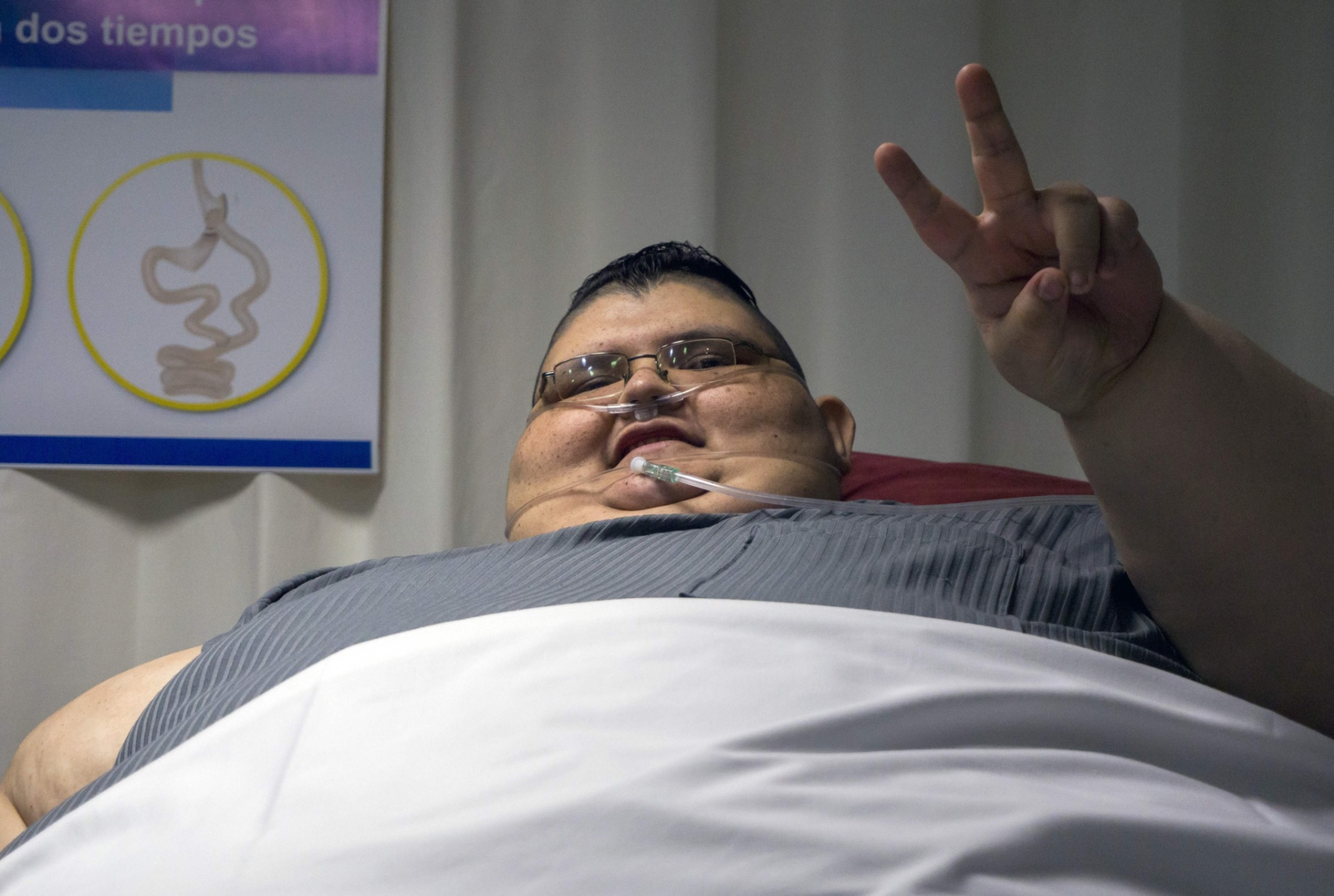 Fotos Homem mais obeso do mundo quer perder metade de seus 590 kg 21/12/2016 UOL Notícias