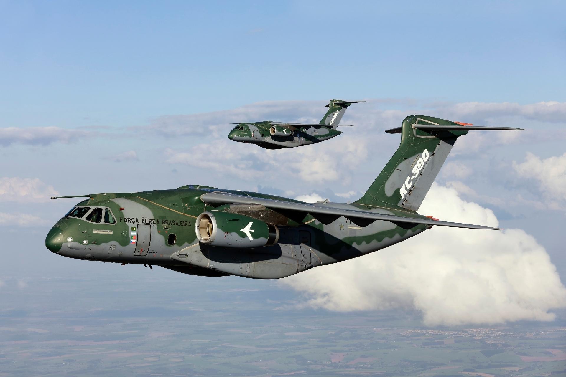 Embraer entrega terceiro avião cargueiro KC 390 às Forças Armadas – Money  Times