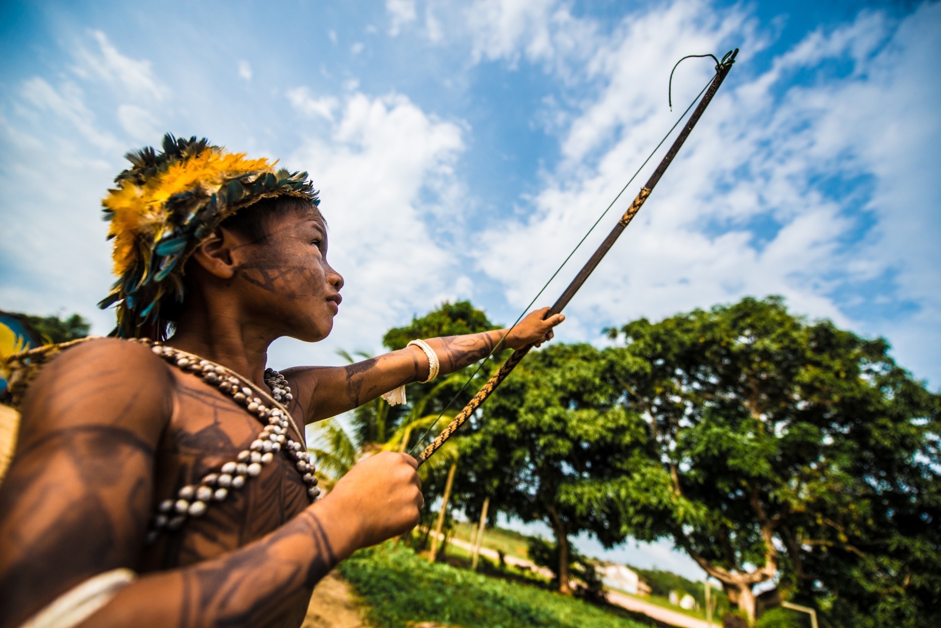 Fotos Ndios Munduruku Protestam Contra Hidrel Tricas No Tapaj S