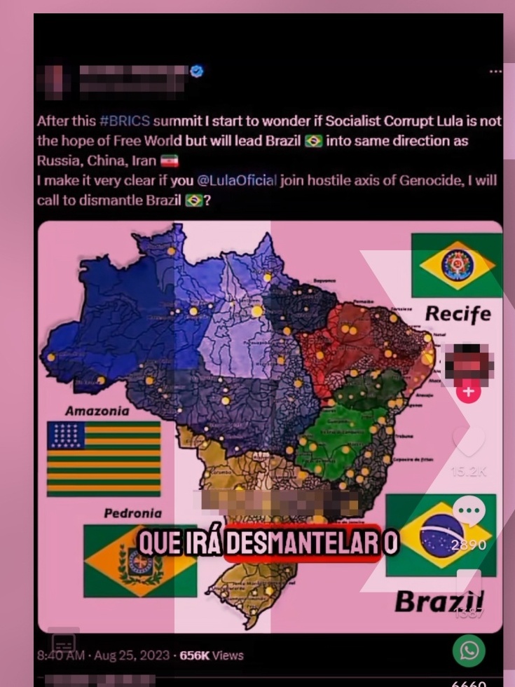 Homem que pede divisão do Brasil não é membro da Otan - Estadão