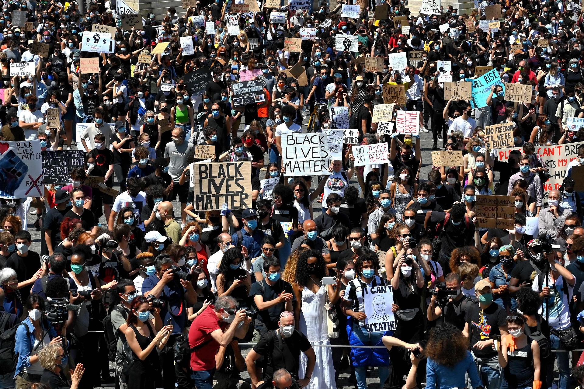 Fotos Mundo Tem Novo Dia De Protestos Contra O Racismo Veja Imagens