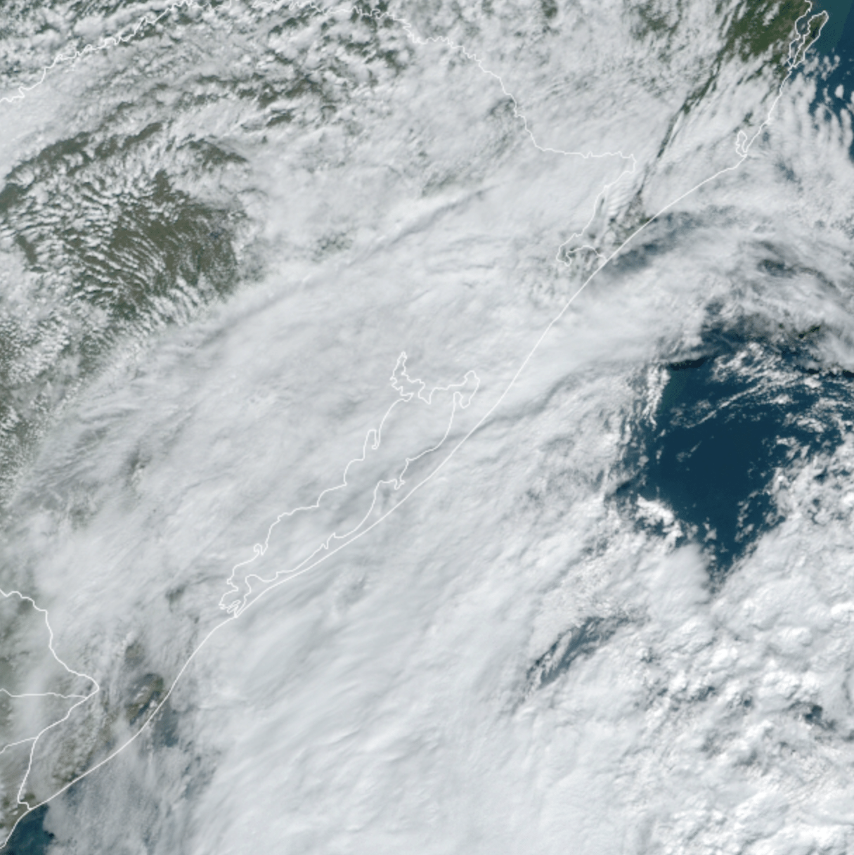 Ciclone no Sul: RS e SC têm alerta vermelho de alto perigo de temporal