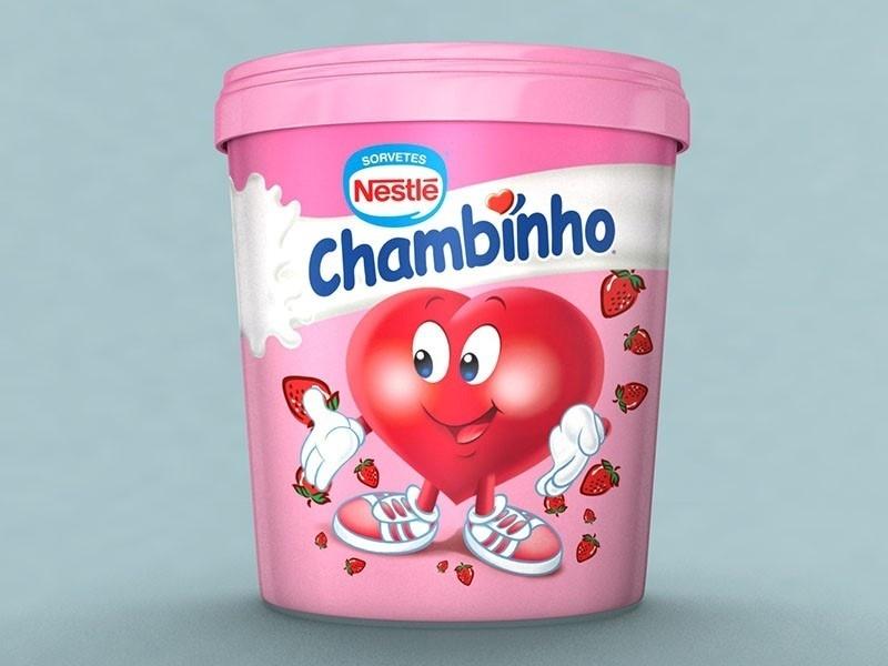 Nestlé lança sorvete Chambinho de 1 litro