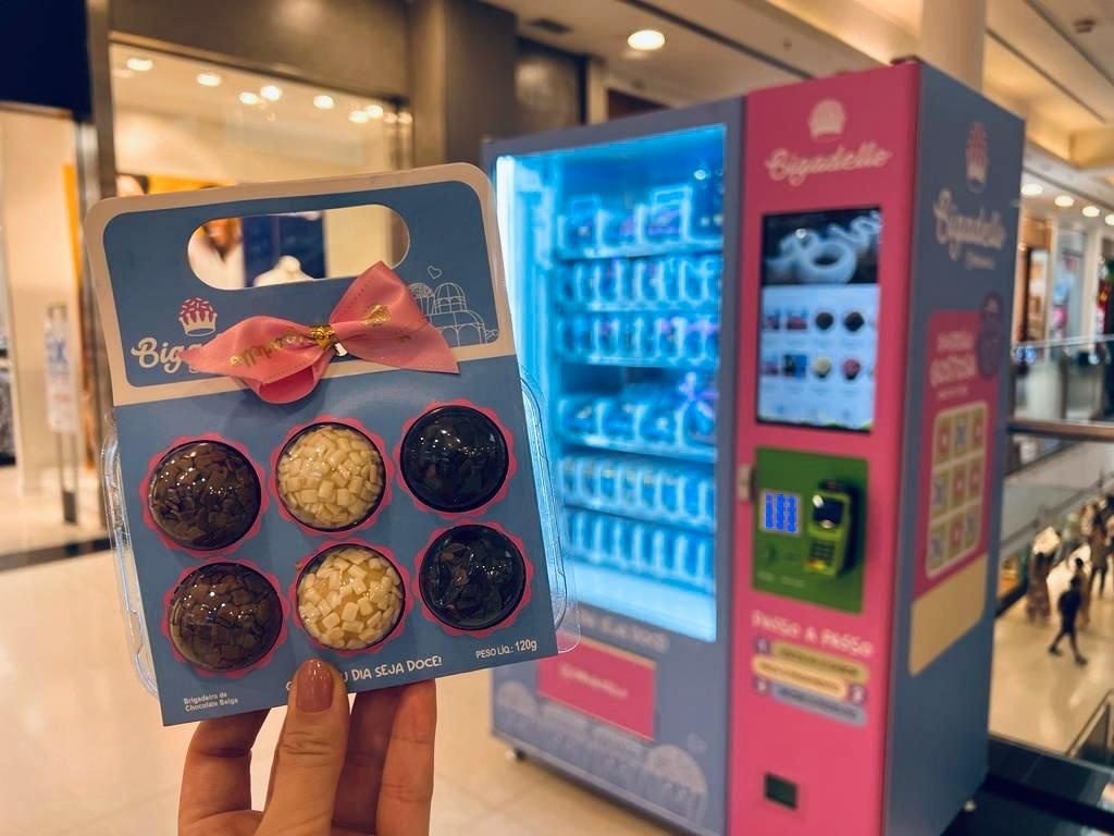 Bigadello Lança Máquina De Venda Automática De Brigadeiro