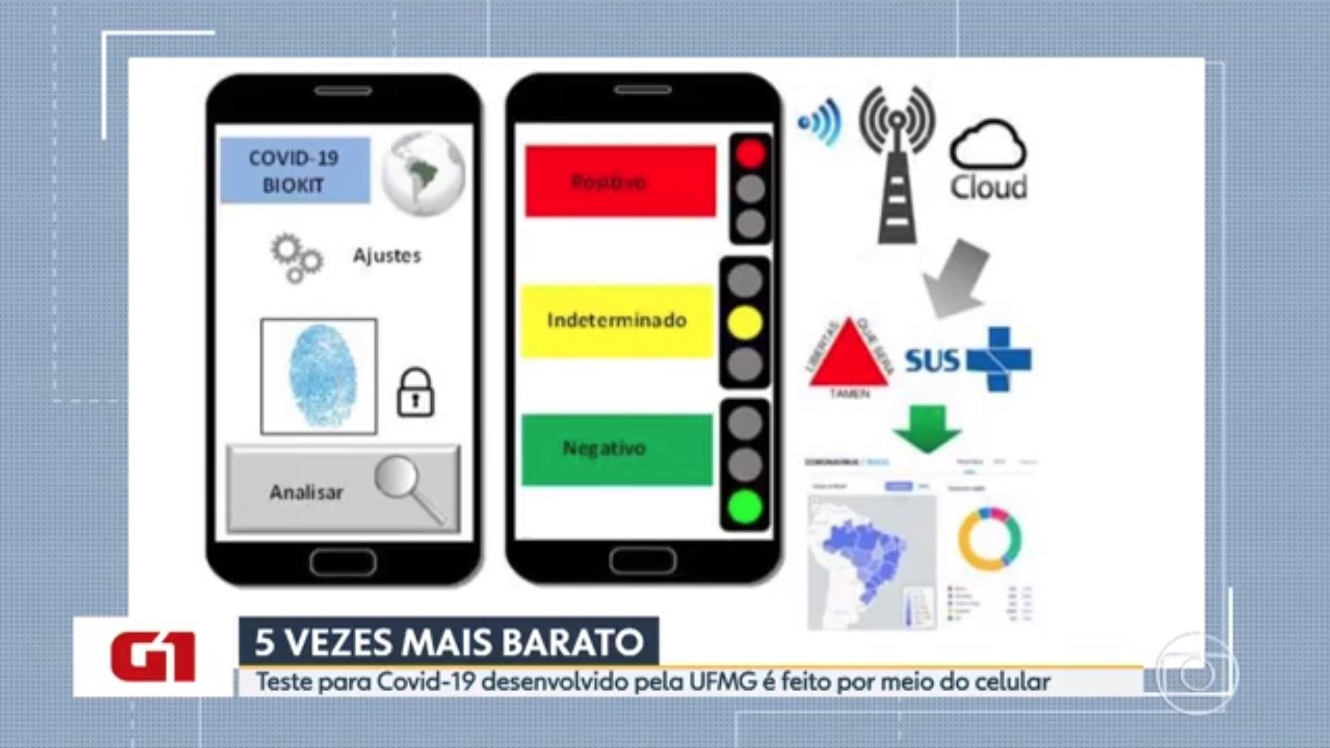 UFMG - Universidade Federal de Minas Gerais - Teste criado na UFMG usará a  luz LED do celular para detectar o novo coronavírus