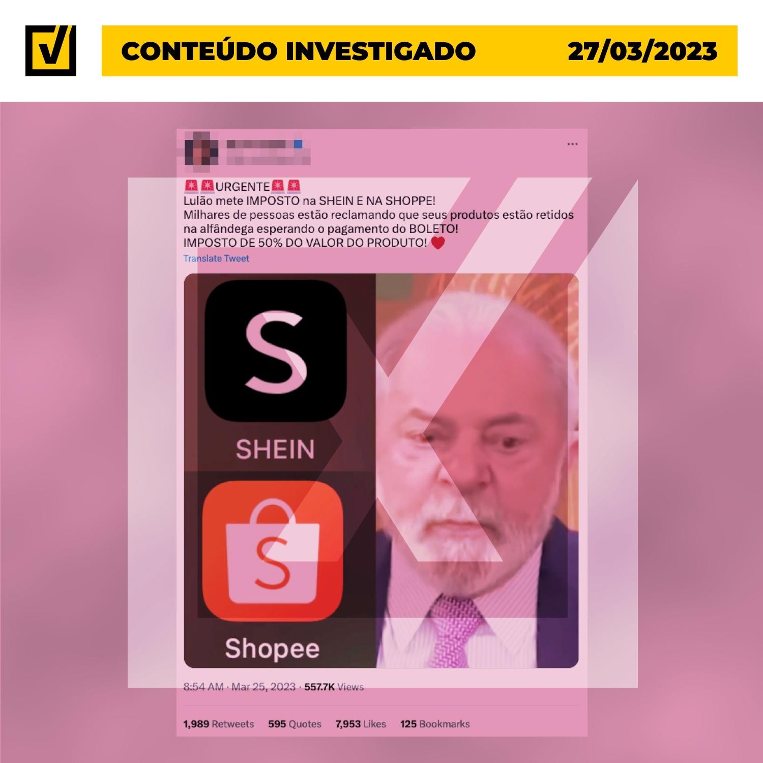 Varejistas pedem taxação de Shein, Shopee e AliExpress e cobram ações do  governo e Congresso - IDV