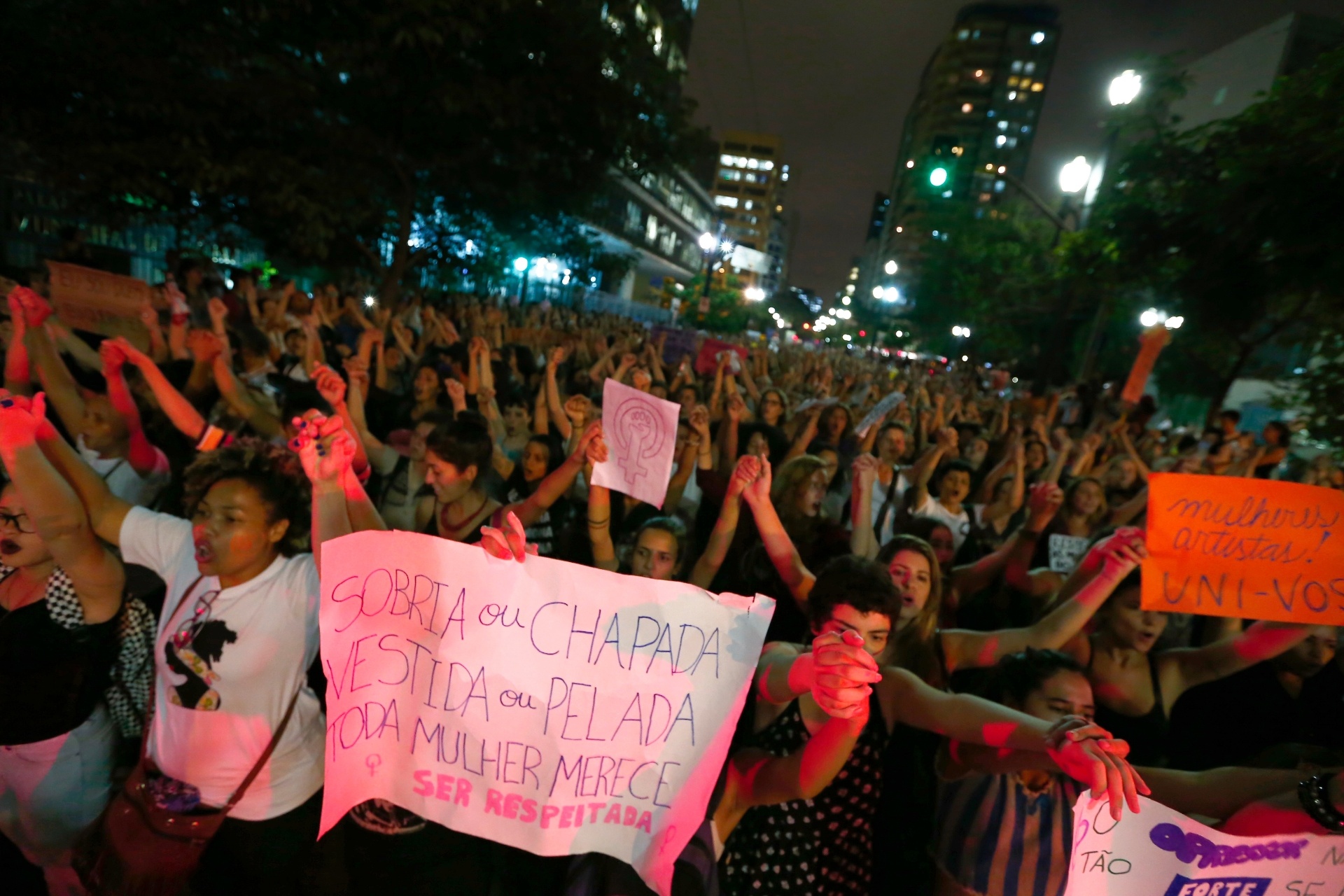 Professores Se Unem A Mulheres Em Ato Em Sp E Anunciam Greve Para O Dia