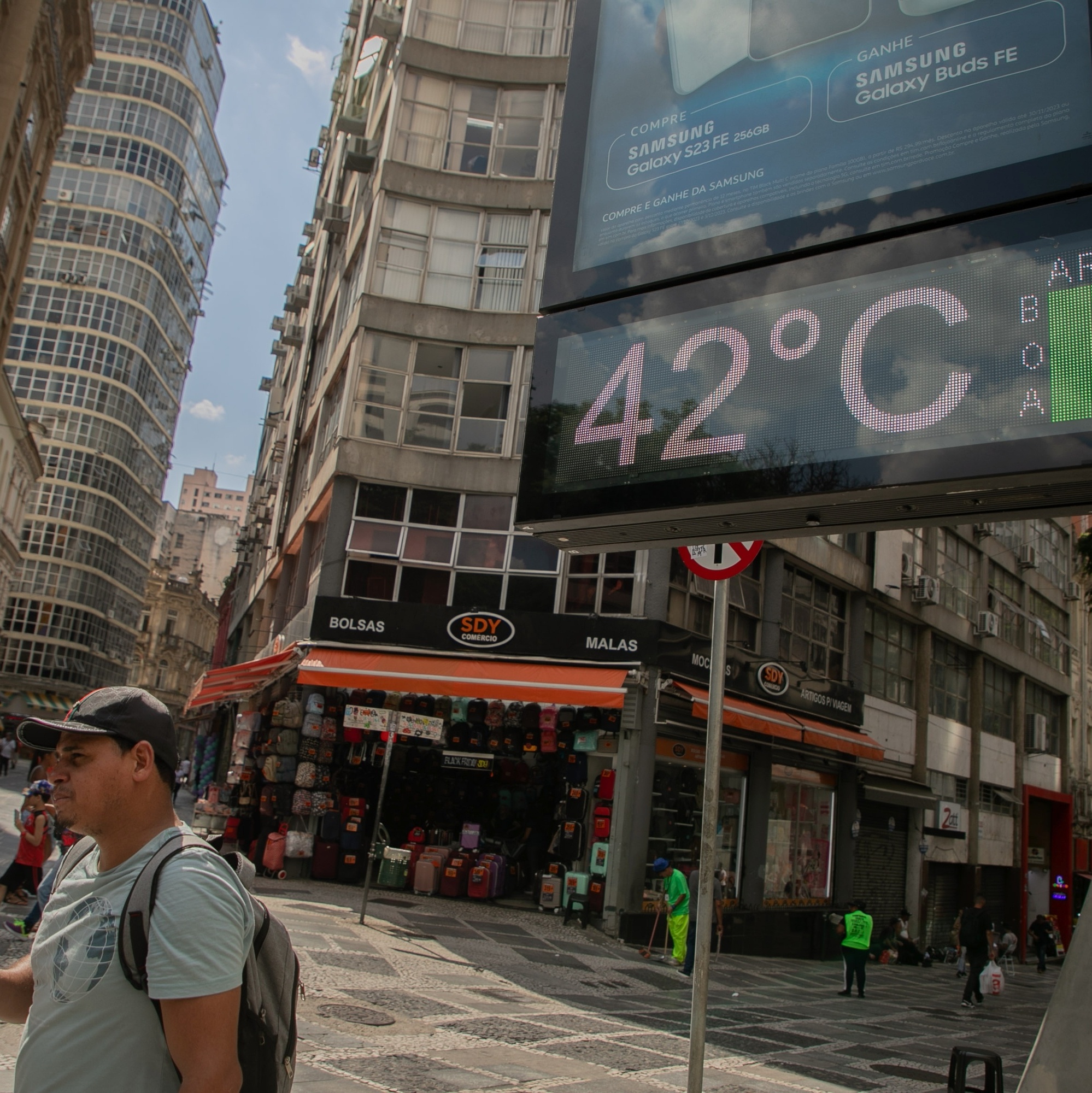 Regiões Sul e Centro-Oeste devem atingir 40ºC com nova onda de calor