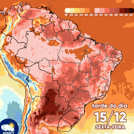 Onda de calor mapas mostram dia a dia onde fará mais de 40ºC