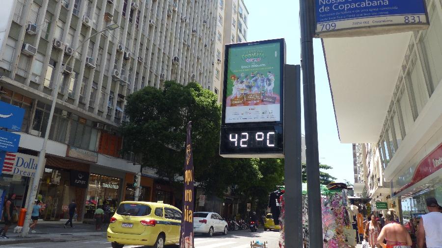 Rio registra 42,5ºC neste domingo e bate recorde de temperatura em 2023, Brasil