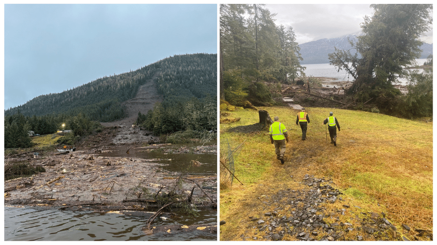 Deslizamento de terra no Alasca mata quatro pessoas da mesma família