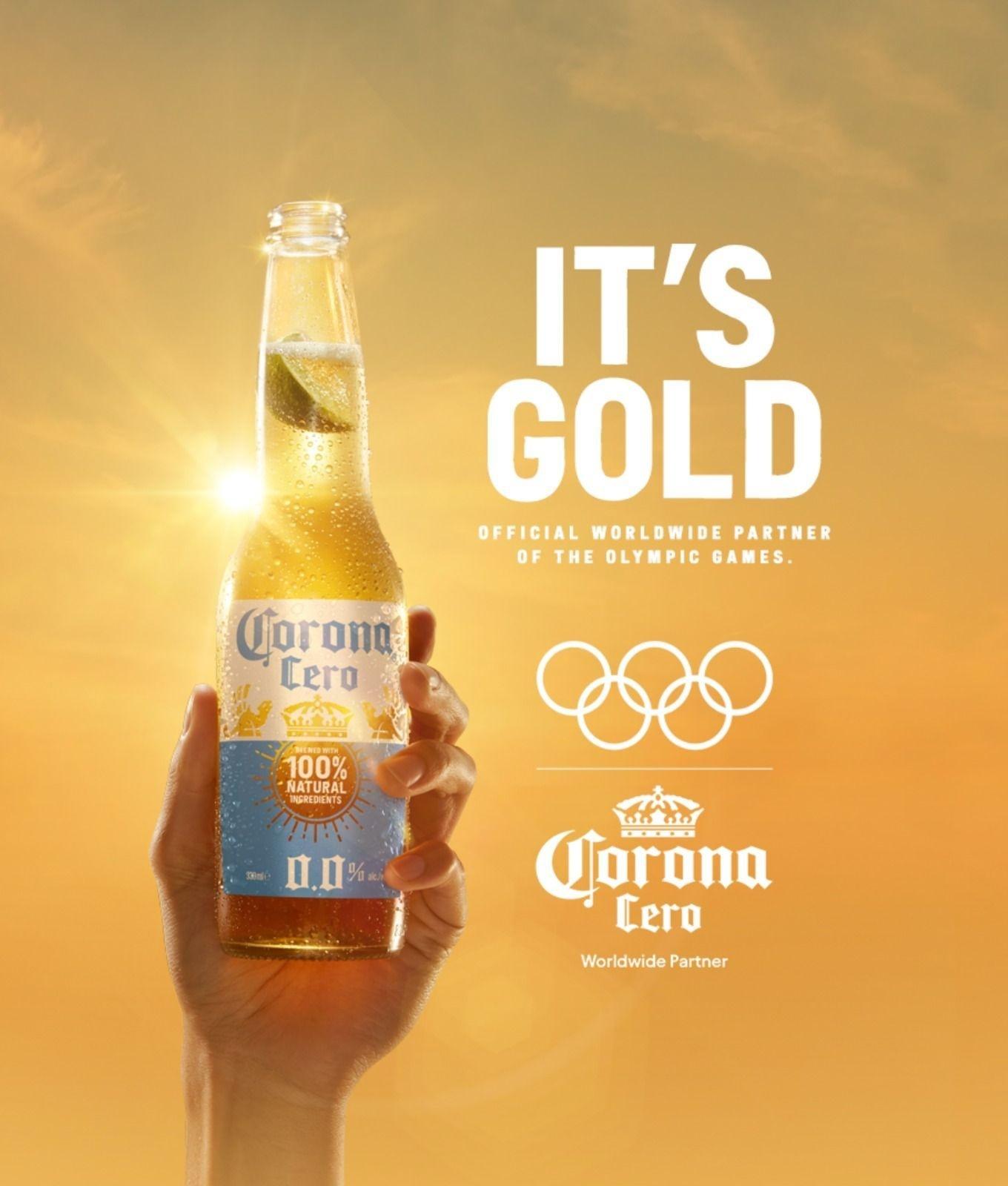 Corona Cero será cerveja oficial dos Jogos Olímpicos