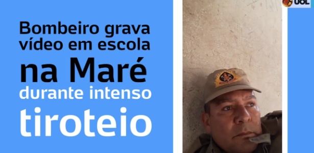Resultado de imagem para Bombeiro é preso por ter gravado vídeo durante tiroteio em escola na Maré... - Veja mais em https://noticias.uol.com.br/cotidiano/ultimas-noticias/2017/07/10/bombeiro-e-preso-por-ter-gravado-video-durante-tiroteio-em-escola-na-mare.htm?cmpid=copiaecola