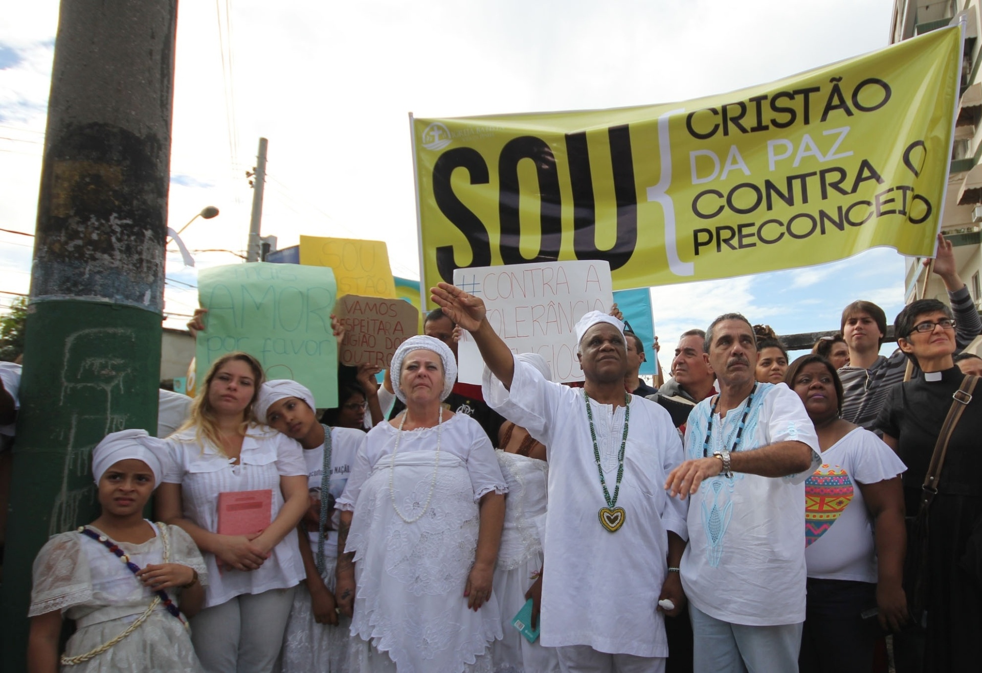 Fotos Ato contra intolerância religiosa no RJ une líderes de