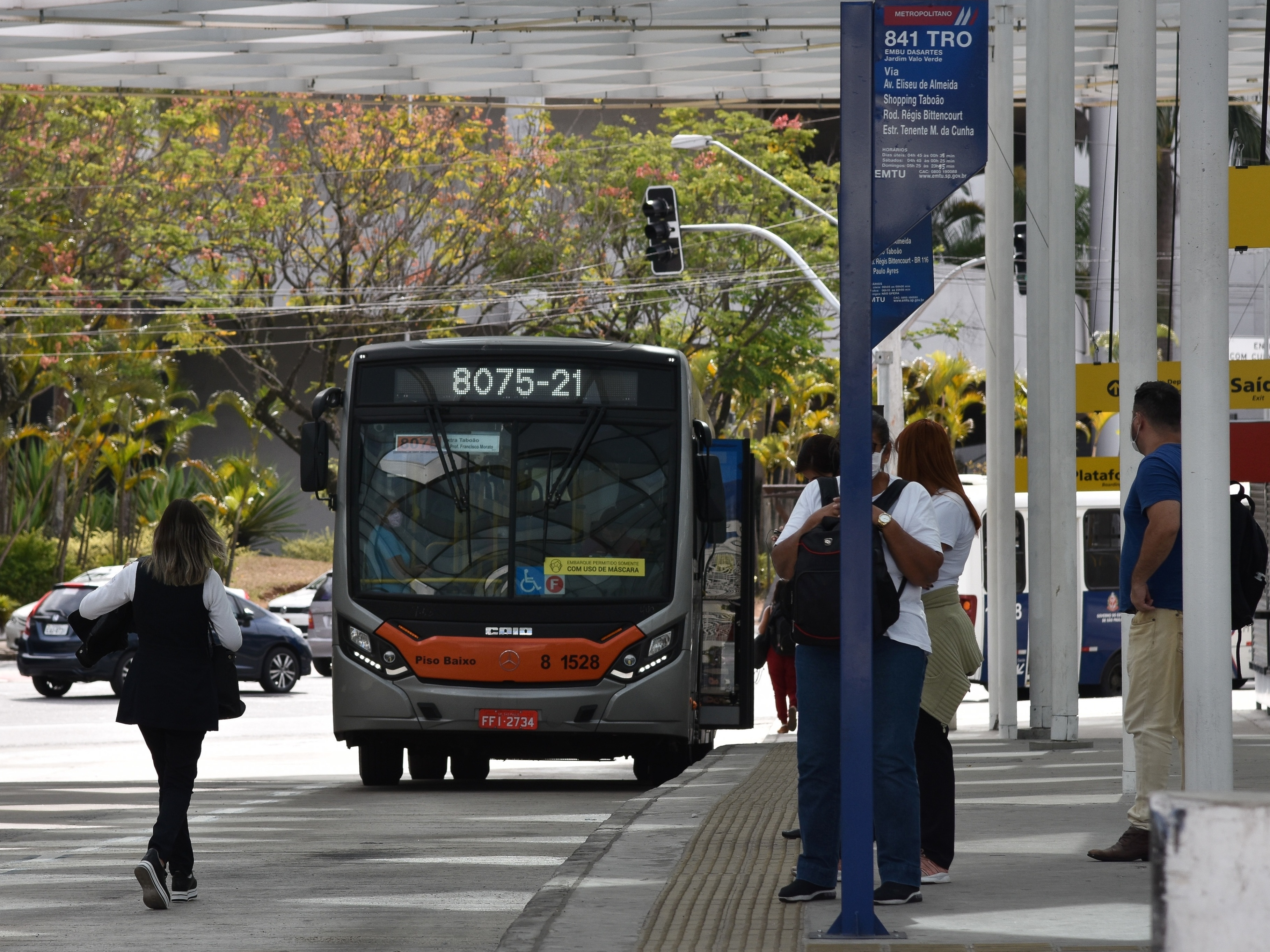 Brás para Liberdade de transporte público