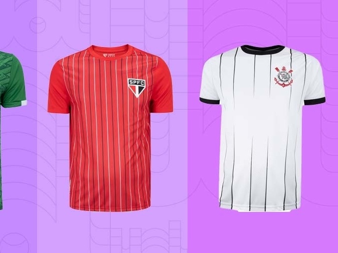 Uniforme de Jogo  São Paulo Mania