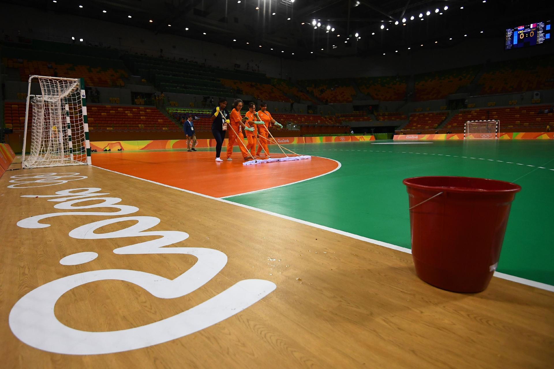 Eduardo Paes inaugura arena do handebol para os Jogos Olímpicos