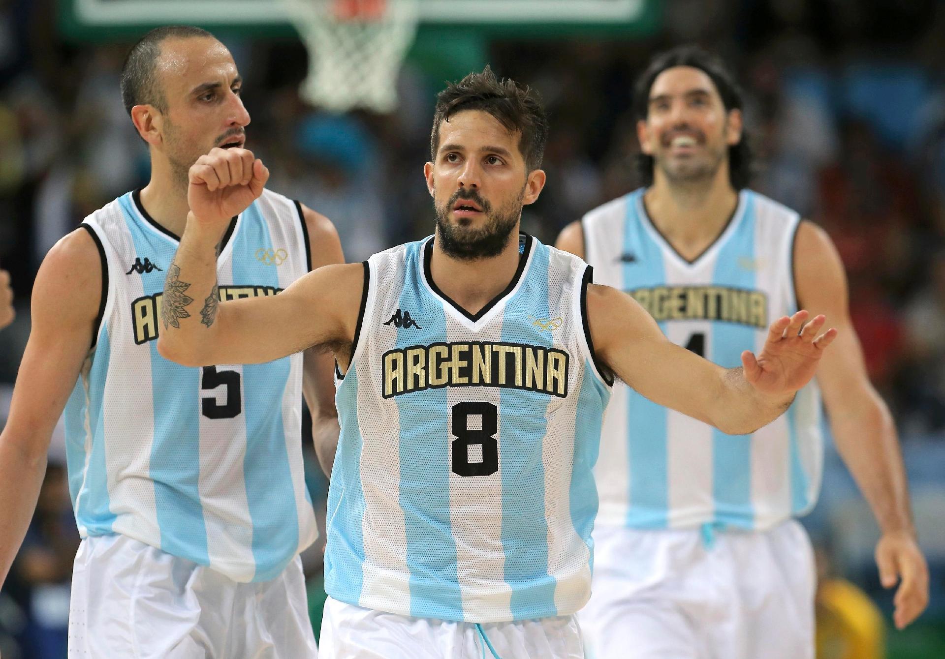 Seleção Argentina vence a Croácia e lidera grupo do Brasil no basquete  masculino no Rio - Jogos 2016