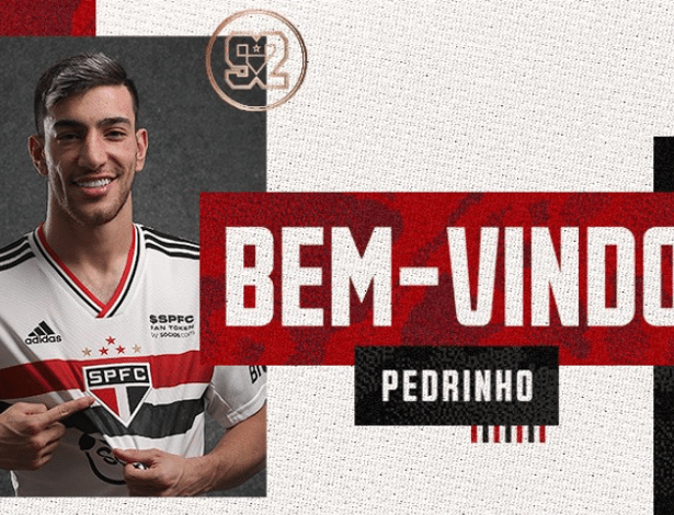 São Paulo oficializa Pedrinho como seu primeiro reforço para 2023 - Lance!