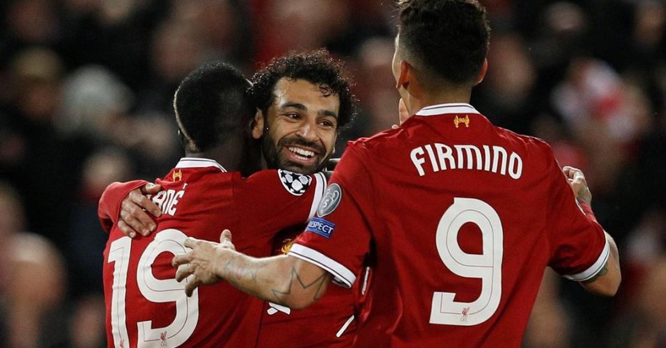 Liverpool não pode depender de Salah, Mané e Firmino para sempre