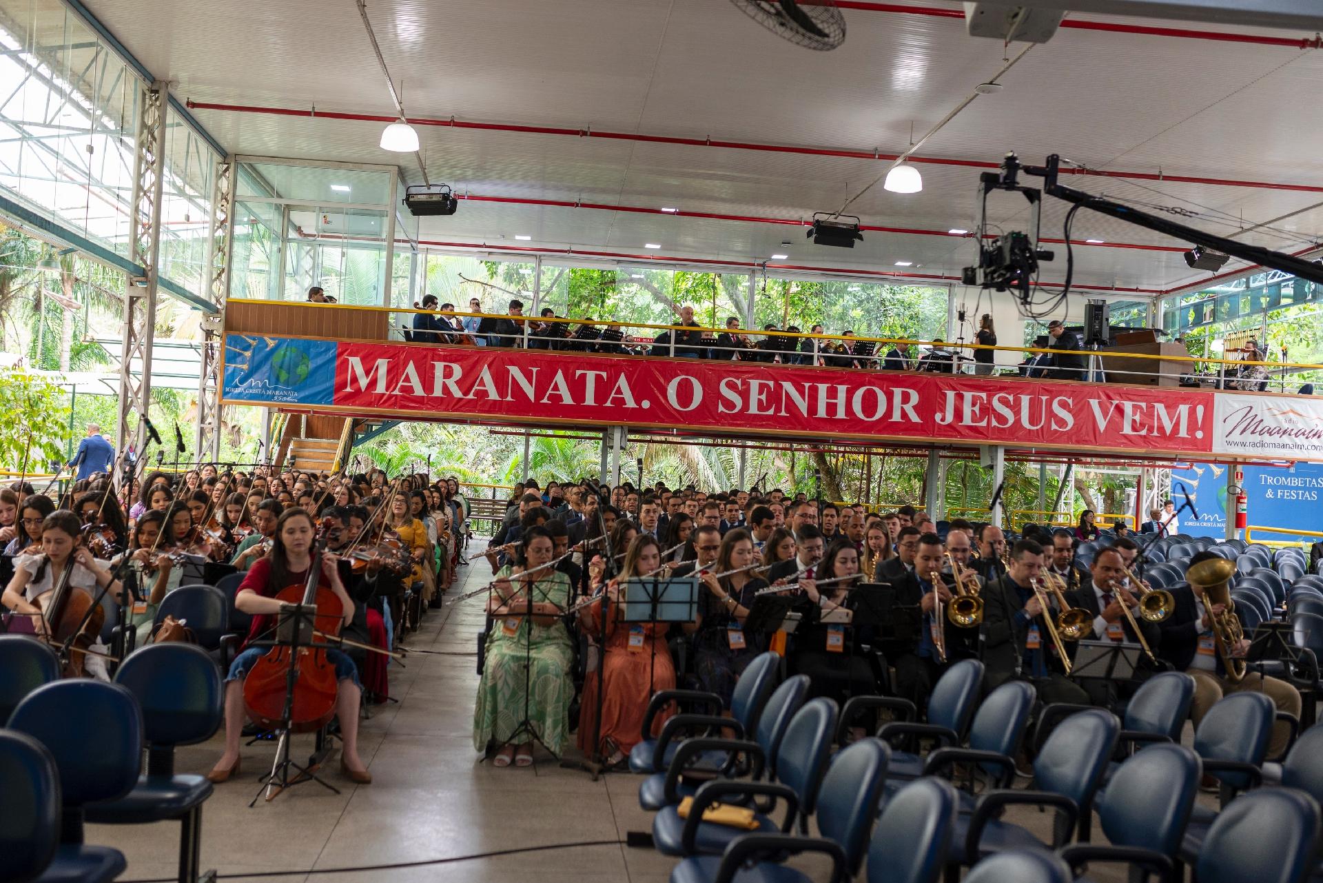 Em evento Igreja Cristã Maranata passa mensagem de vigilância ao mundo