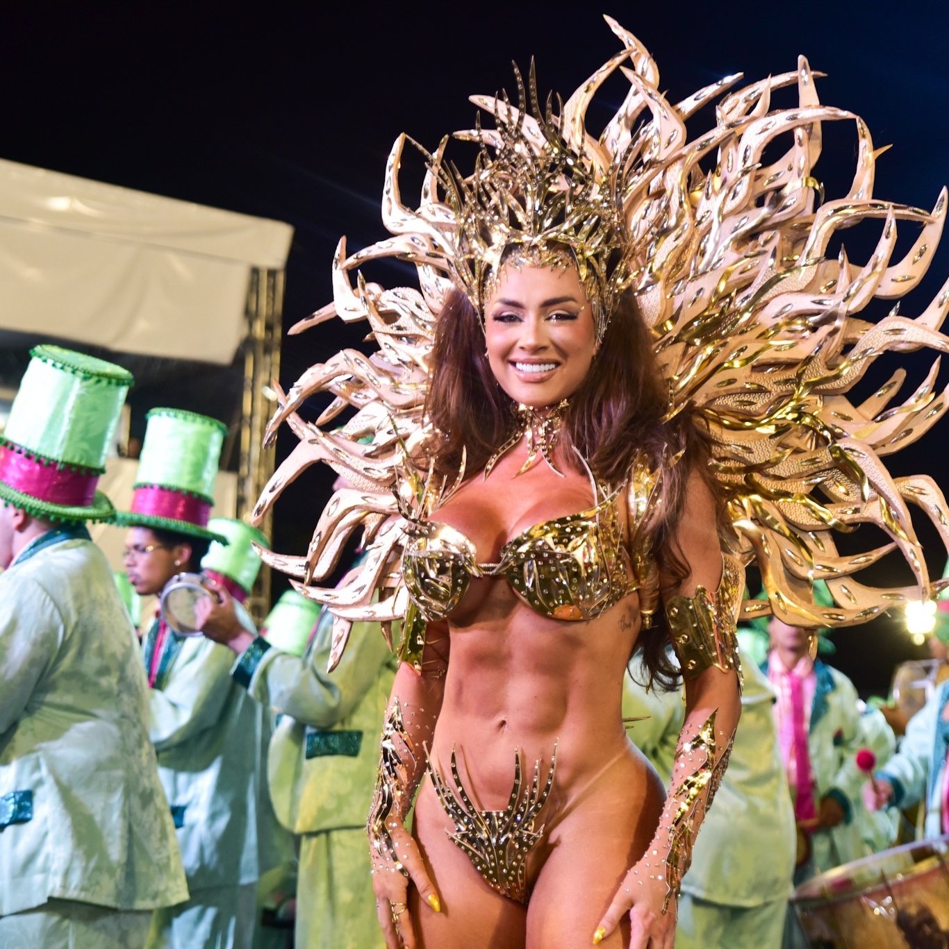 Carnaval 2024: Veja fotos das rainhas das baterias das escolas de SP