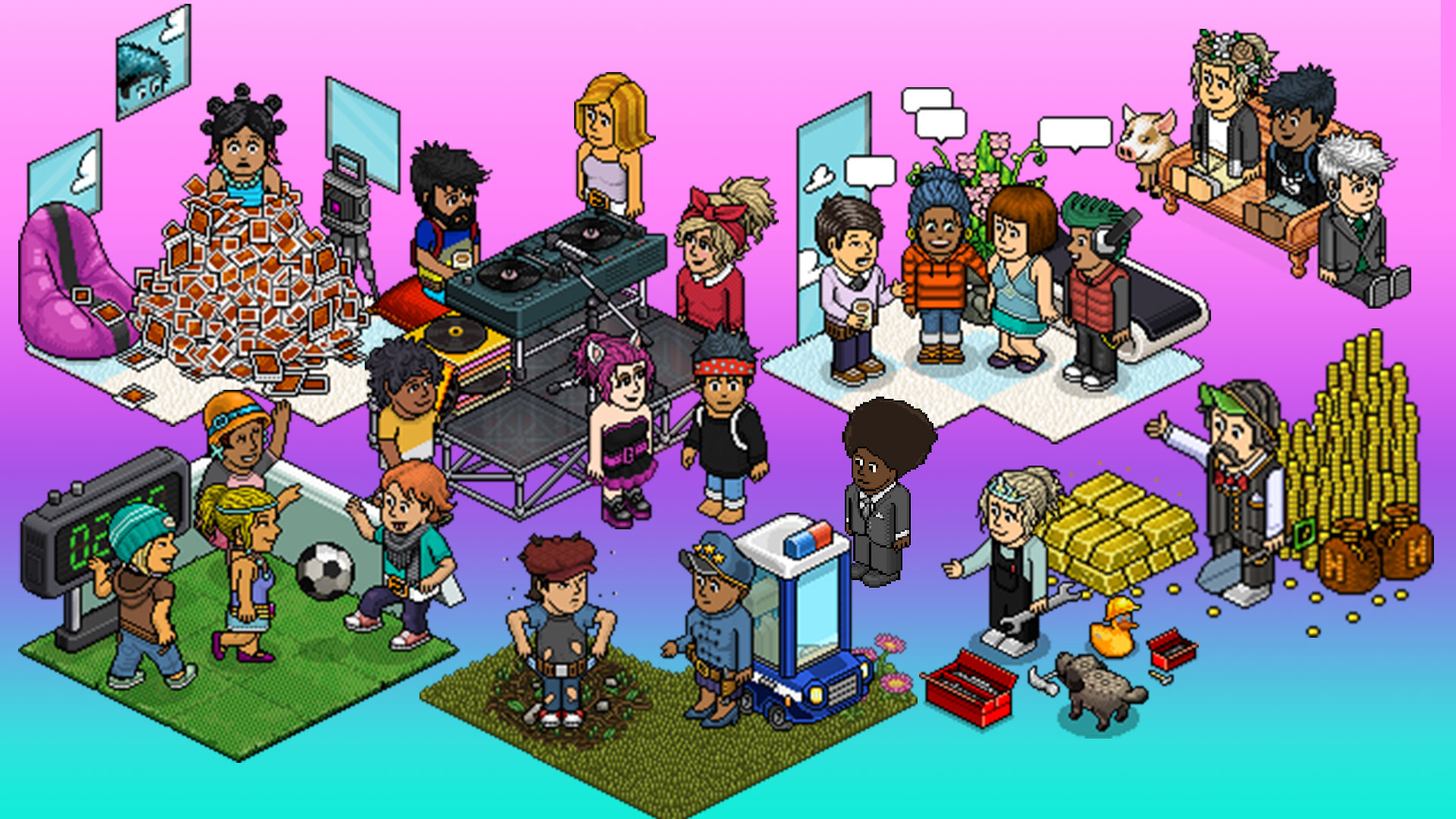 JOGO DA MODA - HABBO 