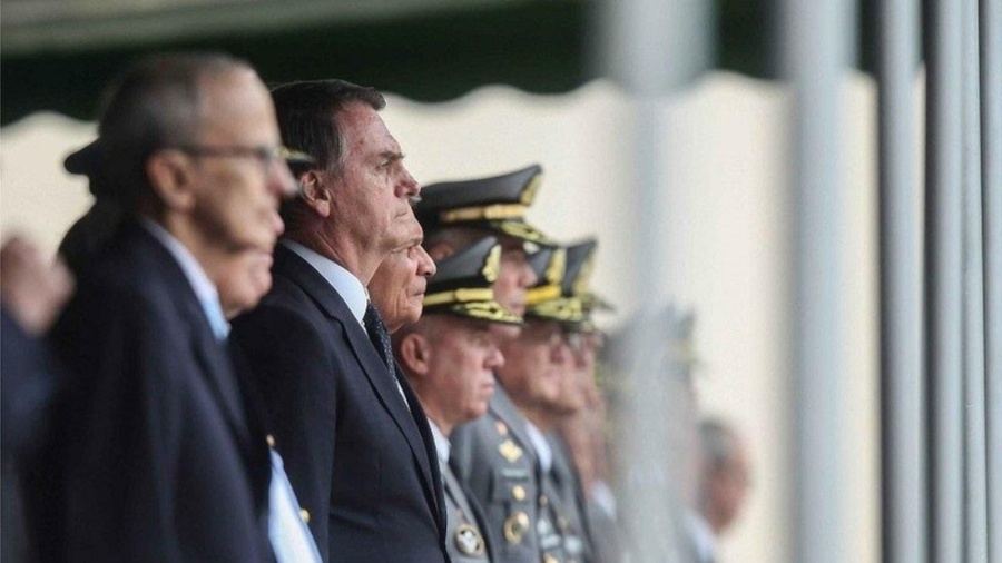 Oito dos 22 ministros de Bolsonaro são militares, a maior participação das Forças Armadas em um governo desde a redemocratização - Equipe de transição/Rafael Carvalho