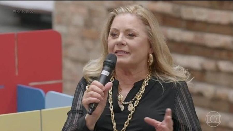 Vera Fischer participa de quadro novo no Fantástico Vera Fischer participa de quadro novo no Fantástico
