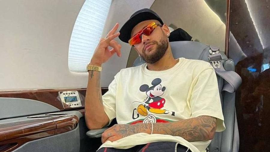 Neymar embarca de volta para a França - Reprodução/Intagram-2.jan.2020/@neymarjr