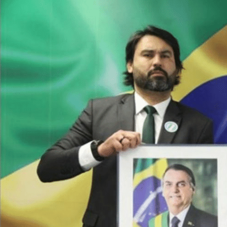 Leo Índio é assessor parlamentar do senador Chico Rodrigues (DEM-RR) - Reprodução/instagram